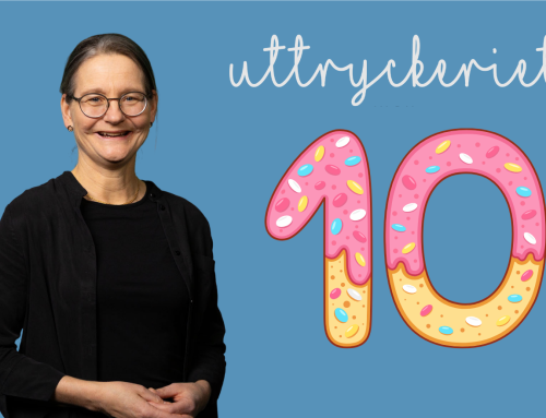 Uttryckeriet fyller år